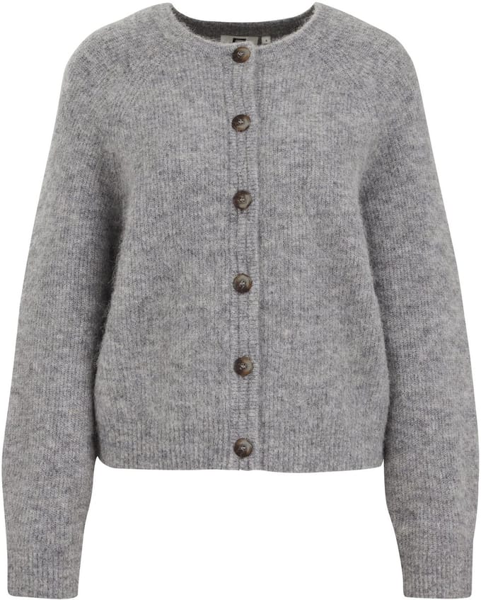 WE Fashion Dames Premium vest van wolmix