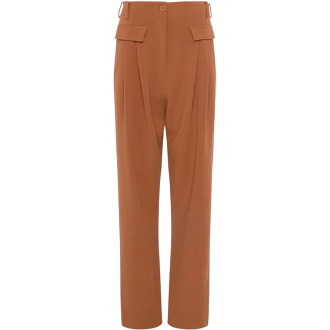 French Connection Bilania Whisper Trouser Glazed Ginger Taille: 12 | Pantalons de costume Outlet | Femme