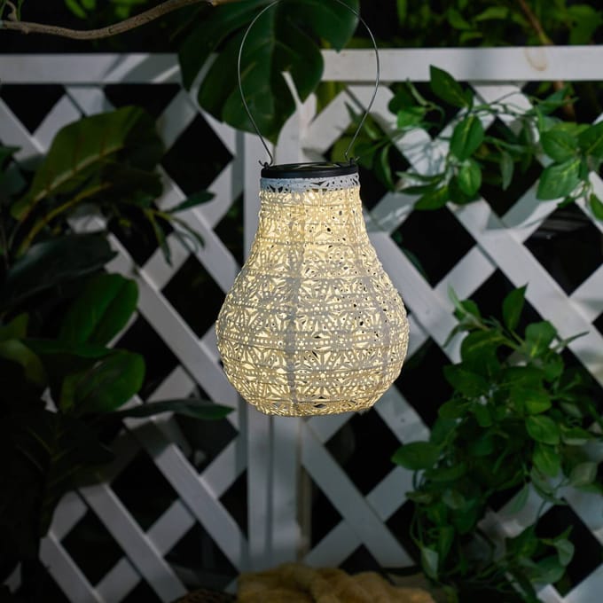 Paulmann Pauleen Solar lampion Sunshine Blaze IP44 3500K 2x4lm Wit