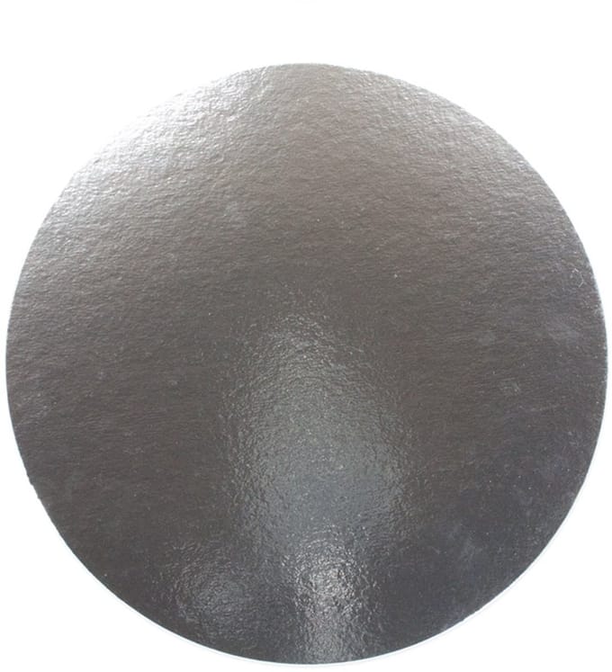 Taartkarton Zilver/Wit Ø22cm 50st.