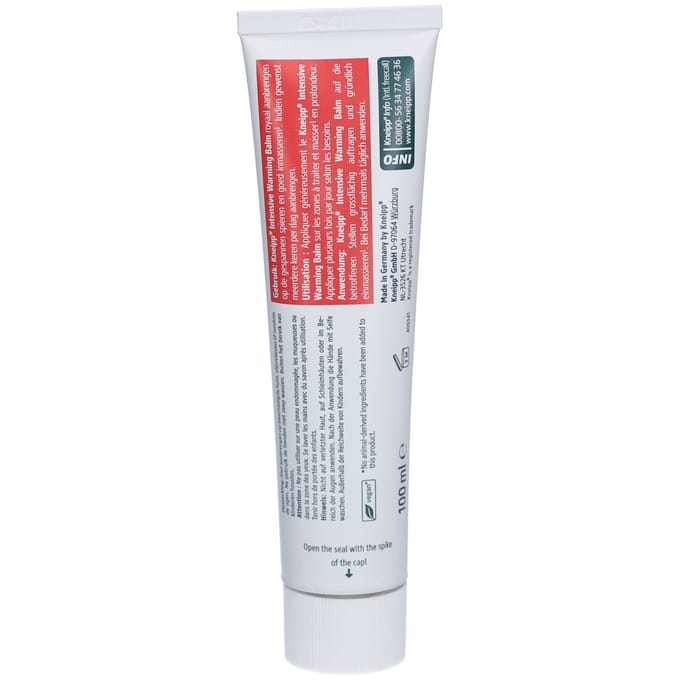 Kneipp Intensive Warming Balm Arnica - Warmte balsem - Voor spieren en gewrichten - 100 ml