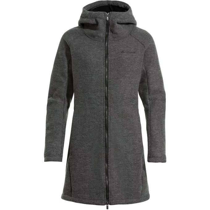 Vaude Tinshan Iii Fleece Met Kap Grijs 42 Vrouw