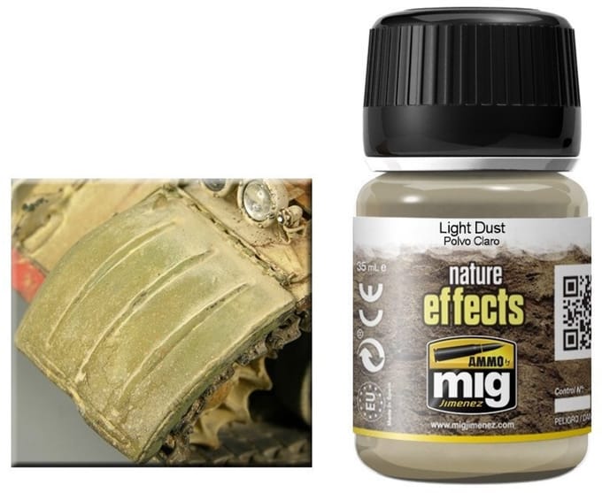 AMMO by Mig Jimenez Modelbouwdecoratie - MIG 1401 Light Dust Effecten potje