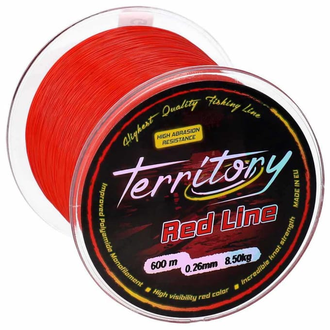 Mikado Territory Monofilament 600 M Rood 0.300 mm