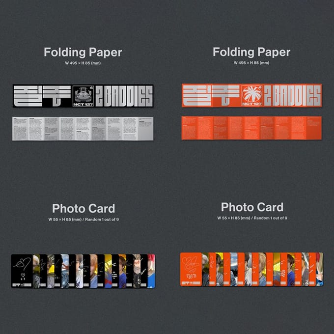 Nct 127   4ème Album Régulier  Version Nemo.    2 méchants brown