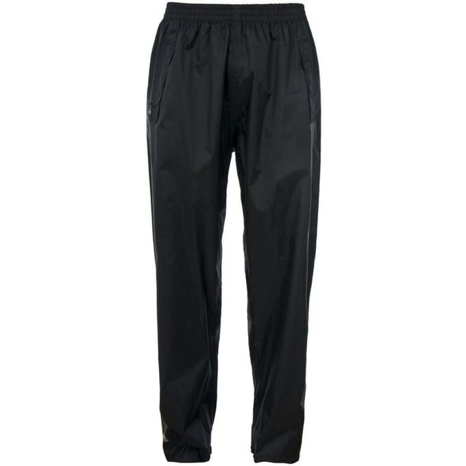 Trespass Dames/Dames Qikpac TP75 Packaway Waterdichte Broek (Zwart)