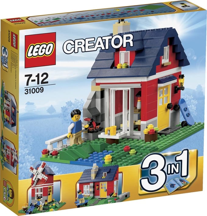 LEGO Creator Small Cottage, Bouwpakket, 7 jaar, 271 stuk(s)