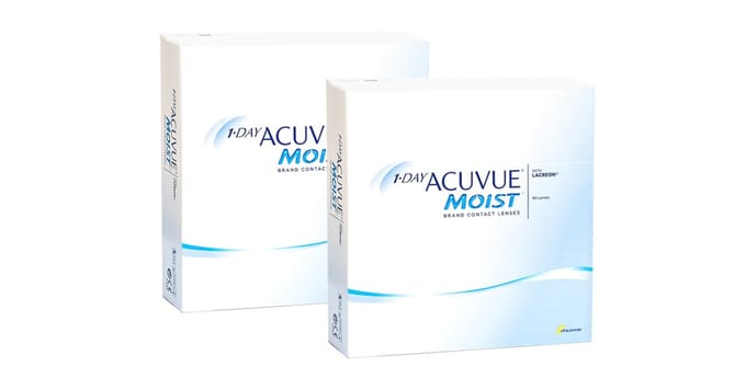 -0,75  - 1-DAY ACUVUE MOIST   -  90 pack  -  Daglenzen   -  Contactlenzen