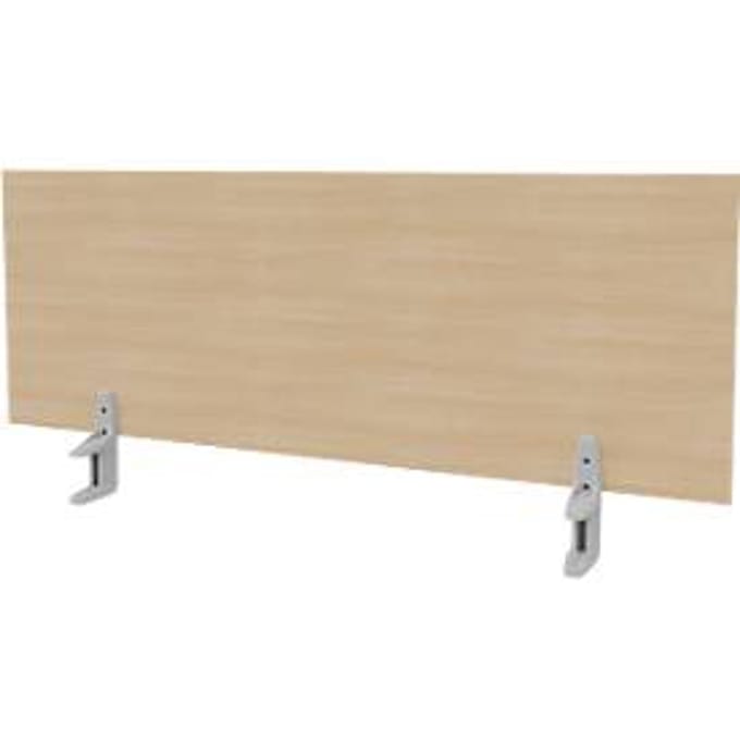 ARLON-OFFICE bureauscheiding, voor bureaus met een breedte van 1200 mm, eiken decor