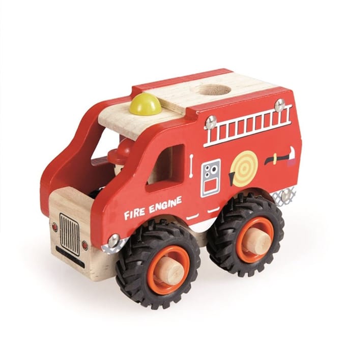 Houten Brandweerauto