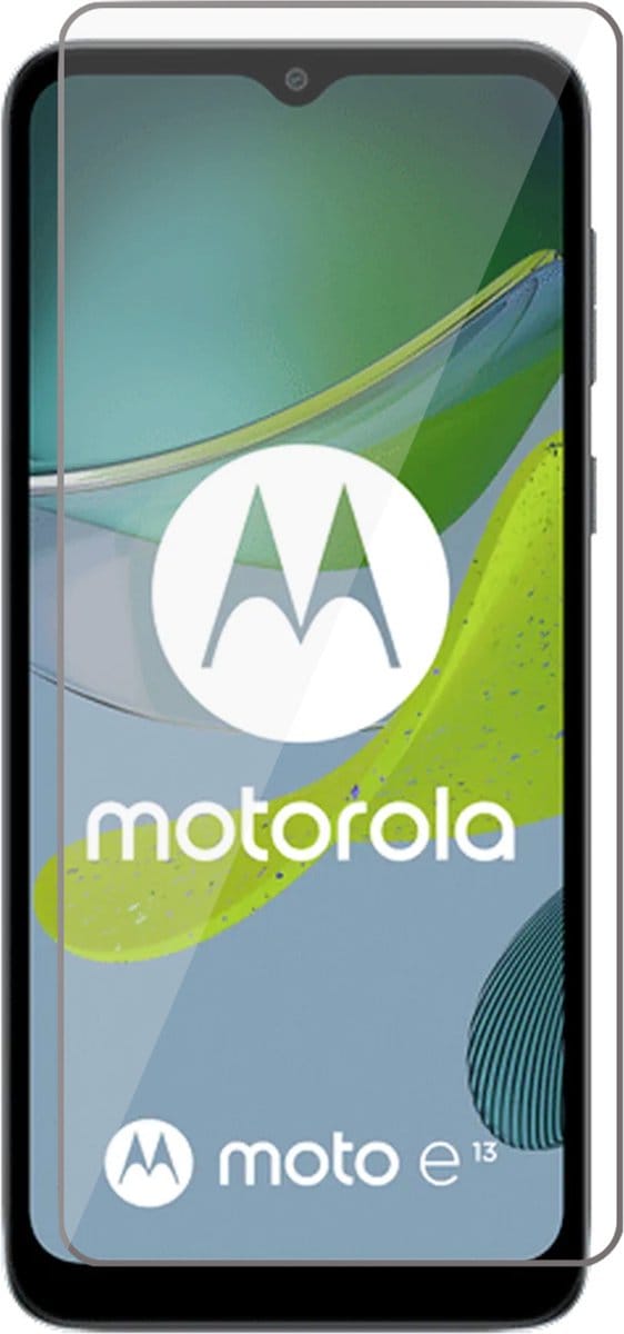 Screenprotector geschikt voor Motorola Moto E13 - Glas Screen Protector