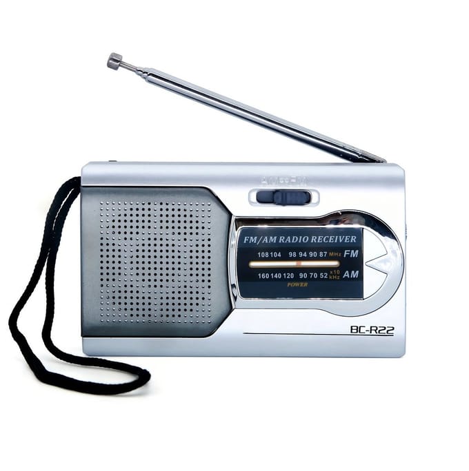 Livé® AM/FM Radio – Draagbare Handradio met Koptelefoonaansluiting