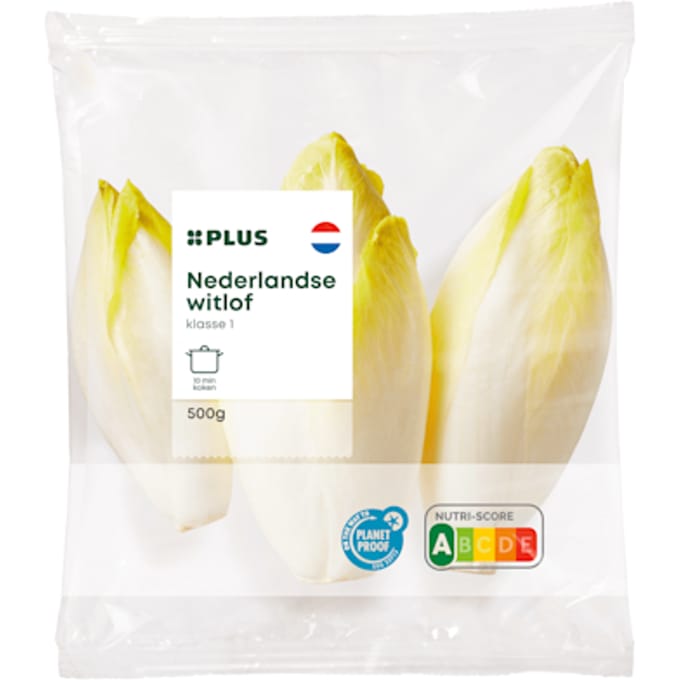 Witlof verpakt