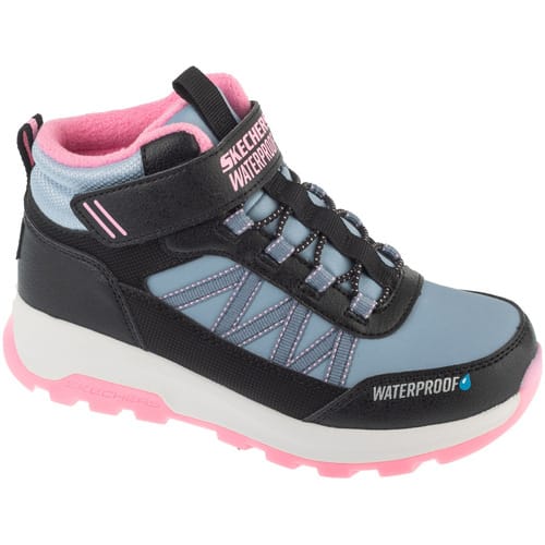 Skechers Storm Blazer - Arctic Mass kinder winterlaarzen 303493L zwart/roze