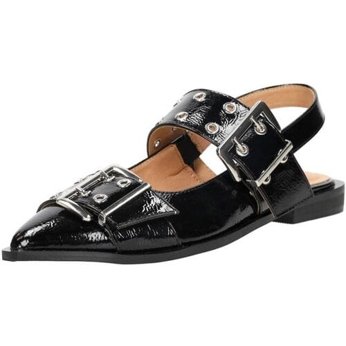 SUB55 Slingbacks Slingbacks - Zwart lak - Maat 43