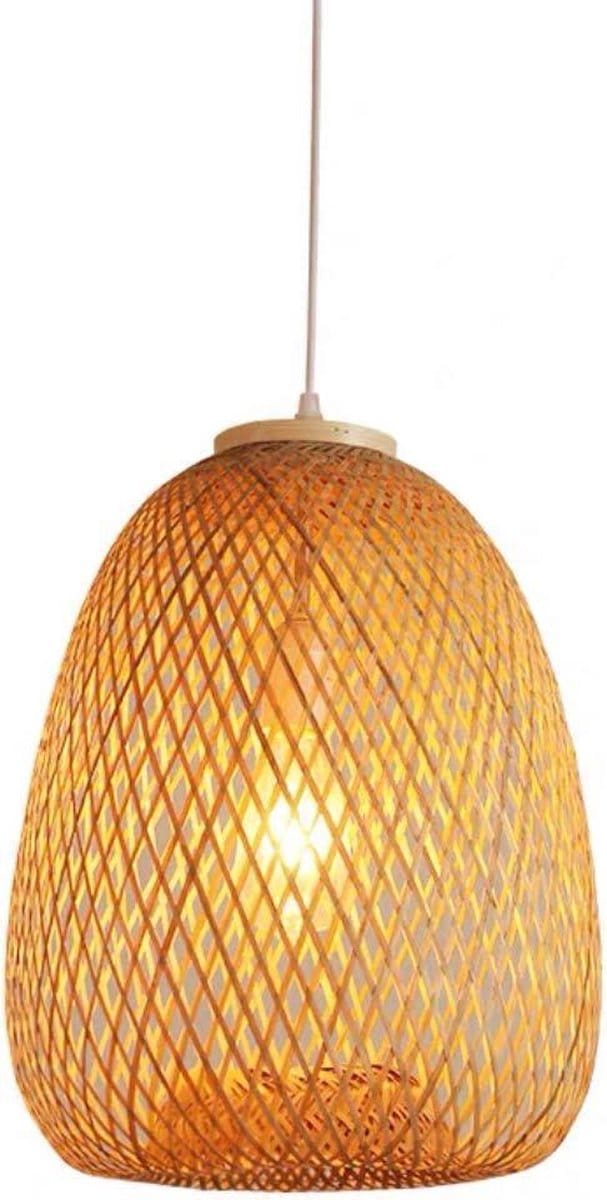 Fine Asianliving Bamboe Hanglamp Handgemaakt - Tania D30xH40cm