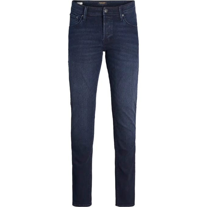 JACK & JONES Glenn Basic slim fit - heren jeans - denimblauw (blue denim)