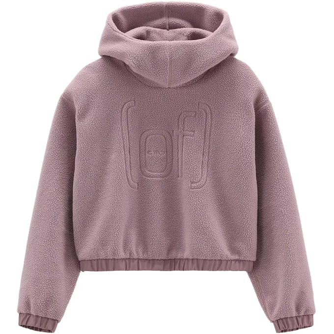 Dames fleece met capuchon CMP