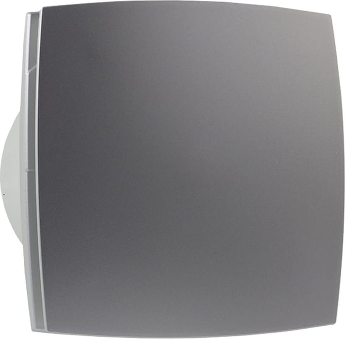 Badkamer-/ toiletventilator LDT 125 aluminium
