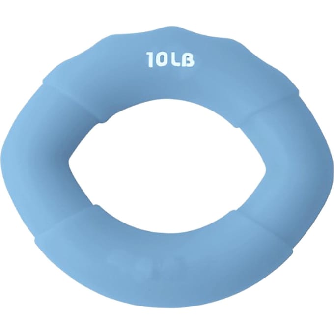 Anneau de renforcement de la poignée de la main Anneau d'entraînement de force des doigts portable en caoutchouc de silicone multifonctionnel gray