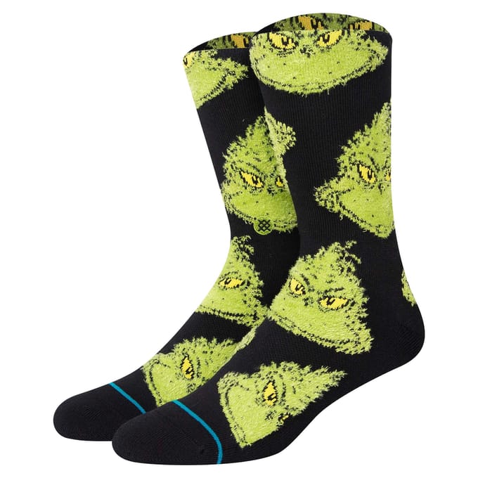Stance unisex casual sokken mean one zwart & groen