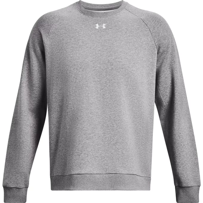 Under Armour Rival Fleece Crew Sweatshirt Grijs 3XL / Regular Man