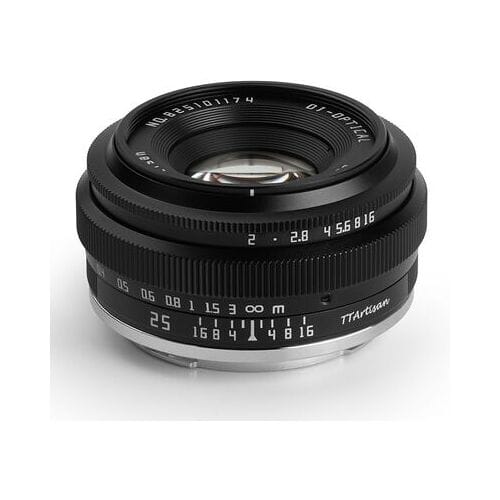 TTArtisan 25mm F2 Fujifilm X-Mount Objectief
