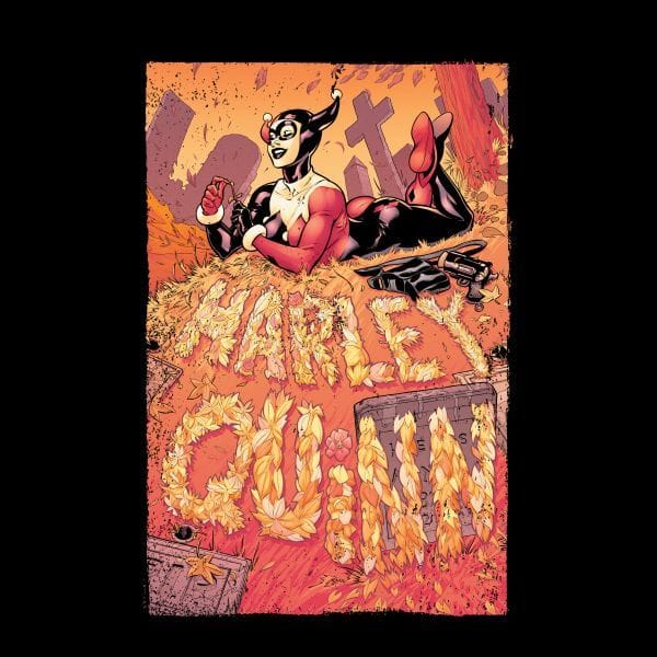 Batman Harley Quinn Cover Women's T-Shirt - Black - M