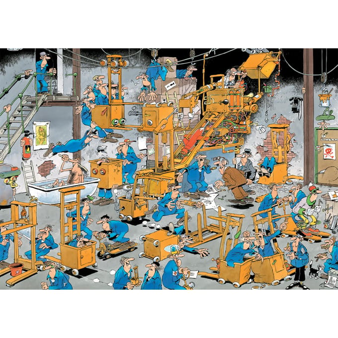 Jan van Haasteren - Oldtimers - Karren maar! - 1000 stukjes puzzel - Legpuzzel
