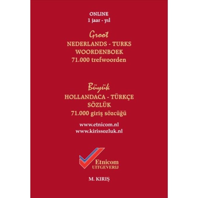 Groot Nederlands-Turks Woordenboek Online
