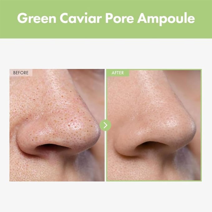 [TOSOWOONG] Green Caviar Pore Ampoule 33ml beige