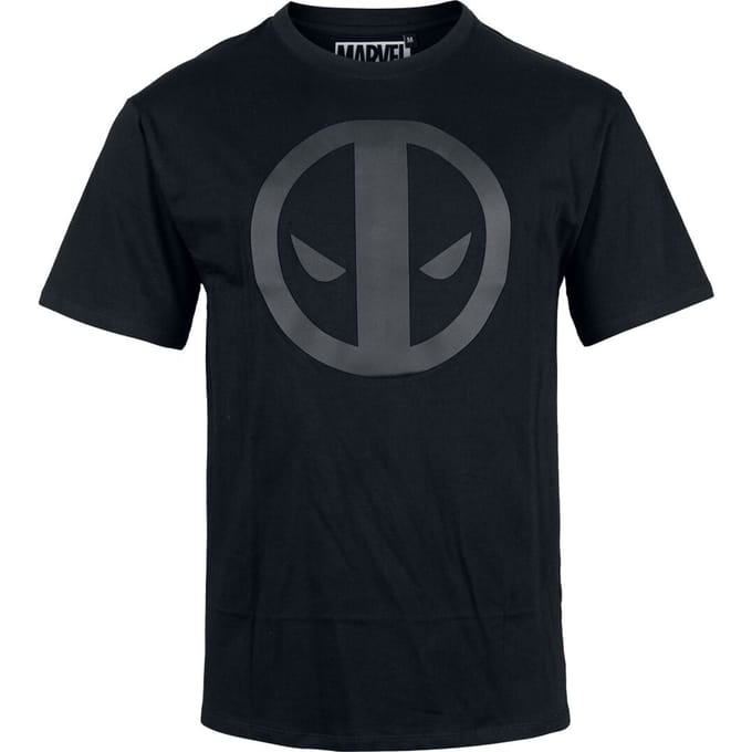 Deadpool T-shirt - Marvel - Deadpool - Logo - S tot XXL - voor Mannen - zwart