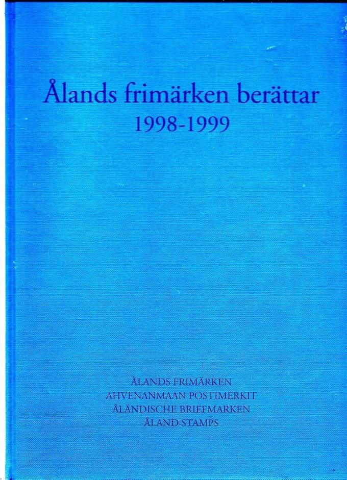 FOTOBOEK MET POSTZEGELS ALAND 1998-1999 ( FINLAND)