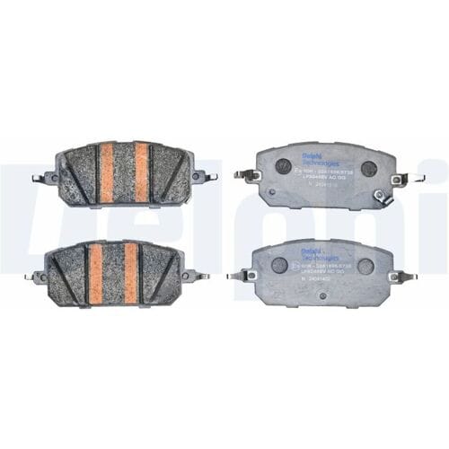 Remblokset, schijfrem DELPHI LP5045EV