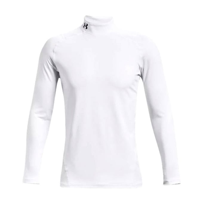 Under Armour Baselayer Cg Fitted Mock Longsleeve T-shirt Wit K100