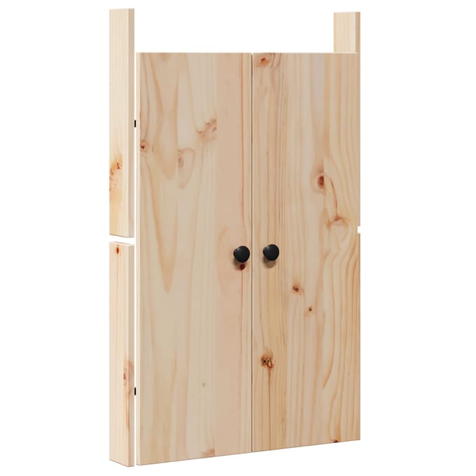 vidaXL - Keuken - deur - MEPPEL - Bruin - Eiken - 50 - x - 9 - x - 82 - cm