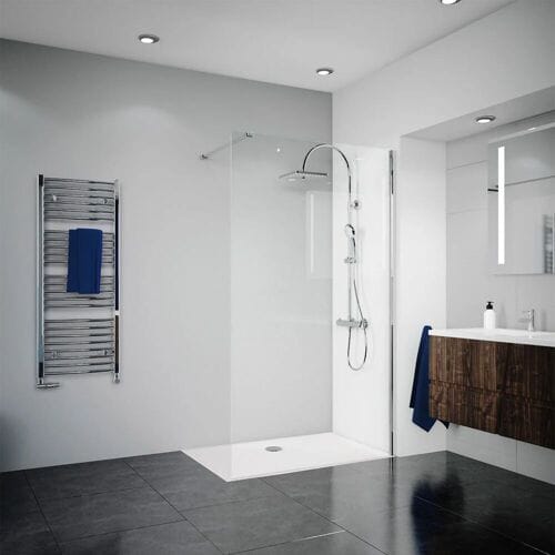 Breuer Panorama Walk-In side panel SW-alone 90 x 200 cm 3338.005.001.004