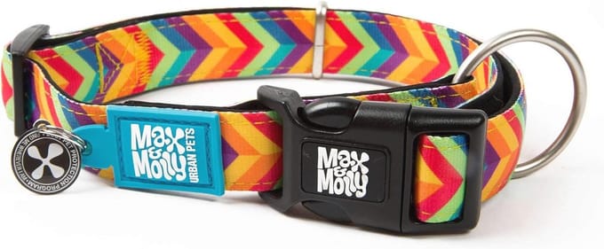 Comfortabele neopreen hondenhalsband met Smart ID-tag voor optimale veiligheid