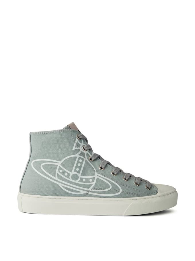 Plimsoll Logo High-Top Sneakers