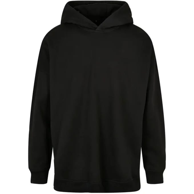 Build Your Brand - Oversized Cut On Hoodie - Black maat M