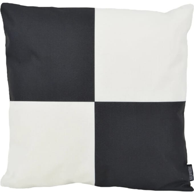 Gek op kussens! Sierkussen dano black/white #2 outdoor | 45 x 45 cm | katoen/polyester