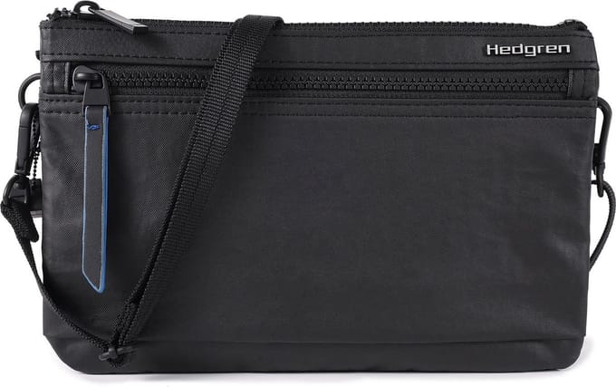 Hedgren Schoudertas Inner City Emma Crossover 3 CMPT RFID Creased Black Zwart