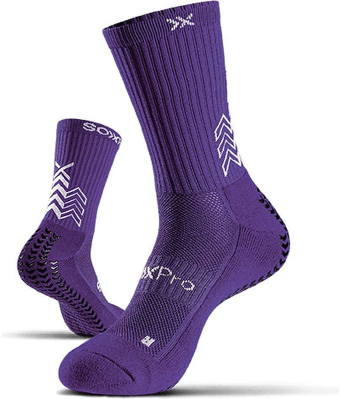 Gearxpro Soxpro Classic Gripsokken - Paars | Maat: 35-40