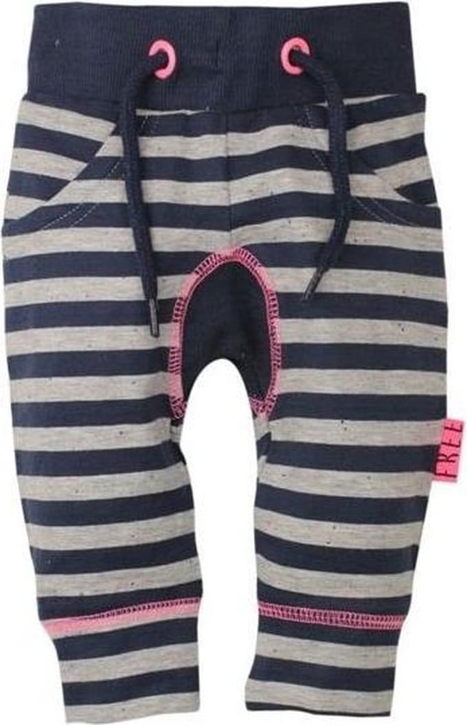 One size - Dirkje jogging broekje So Bright Free blauw maat 56