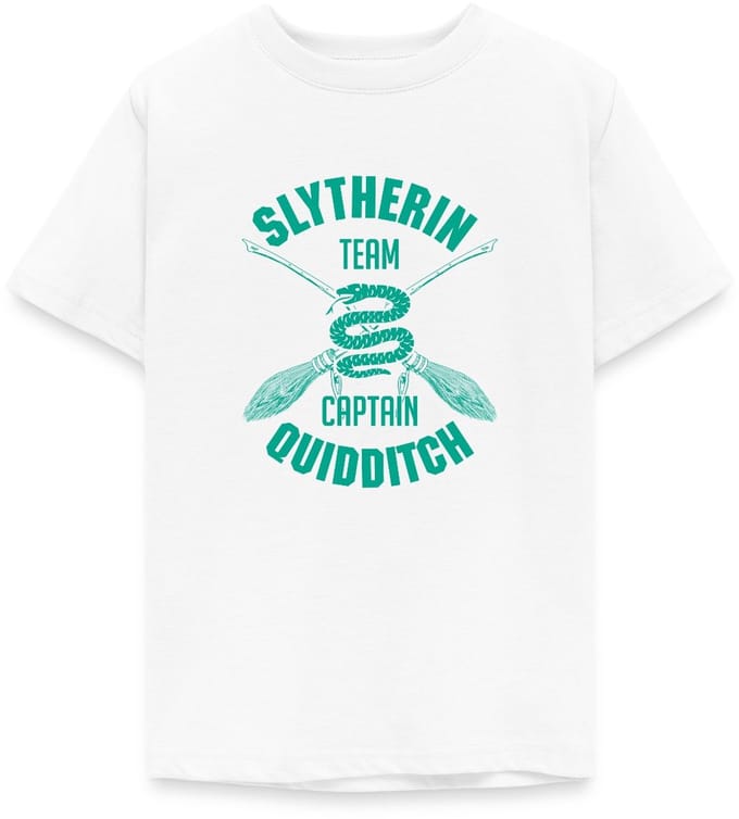 Harry Potter Slytherin Team Captain Quidditch T-Shirt Tiener