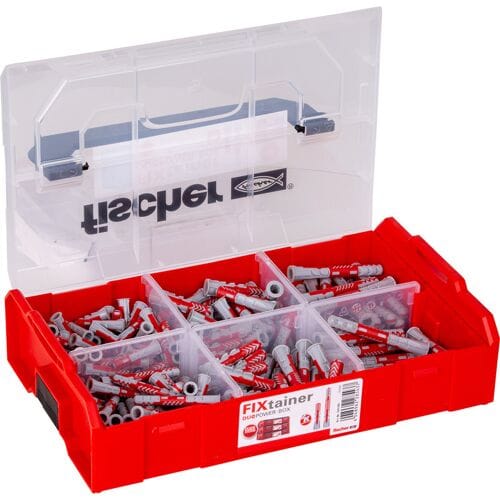 Fischer FixTainer DuoPower pluggen kort en lang