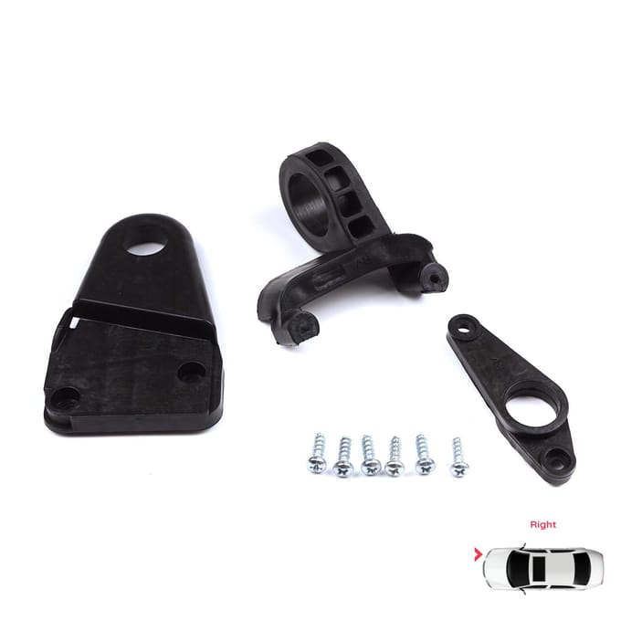 BHL561-2 Support de Phare Support de Montage Kit de Languettes de Réparation Côté Droit pour Skoda Octavia MK3 5E 2012-2019 5E0998226