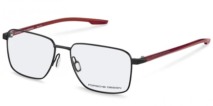 Porsche Design P8739 Black, red 57/16/145 MAN Brilmonturen