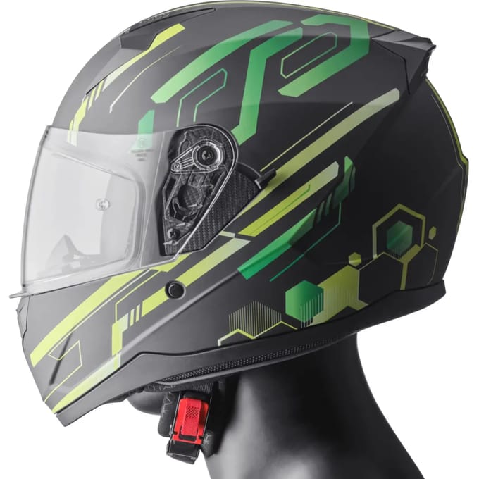 Volle motorhelm GMS Hexago Graphic
