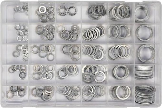 Yato Aluminium Afdichtringen 300 Stuks Mix - Olieaftappluggen